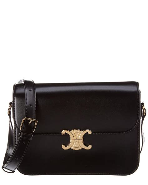 celine black bag uk|celine shoulder bag black.